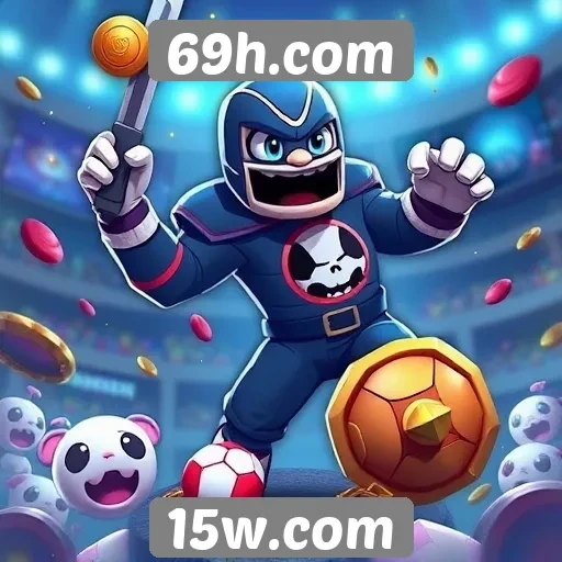 Exploração das categorias de jogos disponíveis no 69h.com